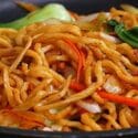 Stir-Fried Noodles With Crispy Chicken