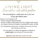 Casual/on Call Retail Position: Living Light Candles Nelson