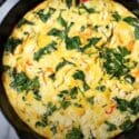Easy Crustless Quiche | With Broccoli And Cauliflower