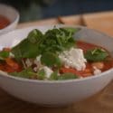 So Much Flavour In Just 20 Minutes! Butterbean, Chorizo & Feta Soup