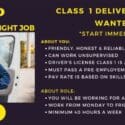 Class 1 Delivery Driver Wanted!: A-Temp Recruitment
