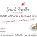 Handmade Memorial & Keepsake Jewellery: Jewel Beetle