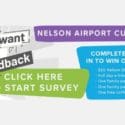 Take Part In Our Annual Customer Survey And Be In To Win!: Nelson Airport New Zealand