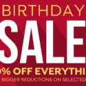 Birthday Sale