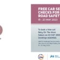 Free Car Seat Checks For Road Safety Week: Baby On The Move – Nelson