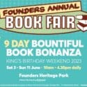 The Founders Annual Book Fair 2023 Is Back!