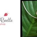 Created Another Blue Pearl Pendant.: Jewel Beetle