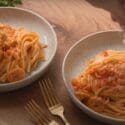 Creamy Cajun Prawn Linguine With A Spicy Buffalo Style Sauce