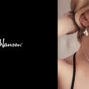 From Our Folded Collection, Lustrous Drop Earrings And Pendant In Sterling Silver: Jens Hansen – Gold & Silversmith