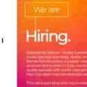 We Are Hiring: Kuske Individual Eyewear