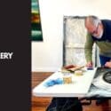 A Behind-the-scenes Pic Of Robin Slow: Parker Gallery