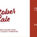 Don’t Miss Out On Showroom Specials For The Month Of October: Storey Home Collection