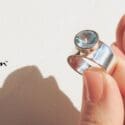 Our Round Chimney Ring In Sterling Silver