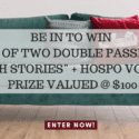 Be In To Win One Of Two Double Passes To Couch Stories