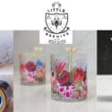 These Gorgeous Botanical Glasses & Anti Spill Cups: Little Beehive Co-op