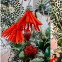 These Stunning Handmade Pohutukawa And Kowhai Decorations: Little Beehive Co-op
