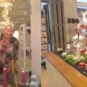 Fun Creating Christmas Displays In Our Window And On The Main Table: Living Light Candles Nelson