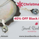Christmas Special! 40% Off All Our Black Pearl Jewellery: Jewel Beetle