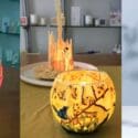 Burning Lemon Bergamot In Store: Living Light Candles Nelson