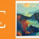 Stunning Original Acrylic On Canvas: Nelson City Framers & The Gallery