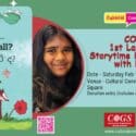 COGS 1st Language Storytime In Sinhalese With Nikoli