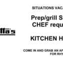 Situations Vacant Now: Lambretta’s Cafe & Bar