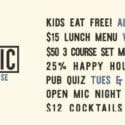 Some Sweet Promotions Heading Your Way: The Vic Public House