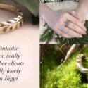Feminine And Earthy A Continuous Wreath Of Leaves: Louise Douglas Jewellery