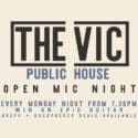Open Mic Has Now Moved From Friday Night To Monday Night: The Vic Public House