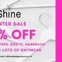 Shine Winter Sale – 50% Off Selected Brands