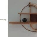 Curved Wall Hanging Shelf: Centre For Fine Woodworking, New Zealand