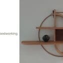 “Orbit” – Curved Wall Hanging Shelf: Centre For Fine Woodworking, New Zealand