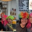 Our Fabulous Team Donned Their Wigs: Victus Coffee & Eatery