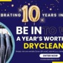 Be In To WIN A Year’s Worth Of Drycleaning: Master Valet Drycleaners And Apparelmaster