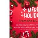 Happy Holidays And Season’s Greetings From The Team At NCMA