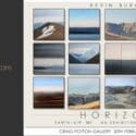 Kevin Burgess Horizons Exhibition Invitation At Craig Potton Gallery
