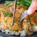 Creamy Mushroom Chicken | Chicken With Creamy Mushroom Sauce Recipe