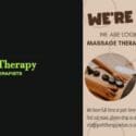 We Are Hiring – Massage Therapist: Sports Therapy