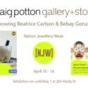 Nelson Jewellery Week @ Craig Potton Gallery 10-16 April