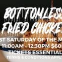 Our Famous BOTTOMLESS CHICKEN Is Back On The 28th Of June 3.00pm-4.30pm.: Culture Burger Joint