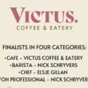Time To Vote! Thanks To You Lovely People And Your Nominations For Us In The Nelson Hospitality Awards: Victus Coffee & Eatery