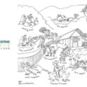 Take Action For Nature – National Volunteer Week Colouring Sheet: The Brook Waimārama Sanctuary