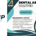 Casual Dental Assistants Wanted: A-Temp Recruitment