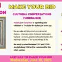SILENT AUCTION – A CULTURAL CONVERSATIONS FUNDRAISER