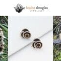 Capturing The Subtle Beauty Of Woodland Fungi These Handcrafted Sterling Silver Studs: Louise Douglas Jewellery