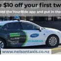 $10 Off Your First Two Rides: Nelson City Taxis