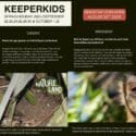 Registrations For Keeperkids This Spring Open Up On The 25th Of August: Natureland Wildlife Trust