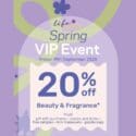 Annual Spring VIP Beauty Event Happening This Friday At Life Pharmacy Prices
