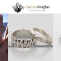 Sterling Silver Rings For Couples Getting Married Or Engaged: Louise Douglas Jewellery