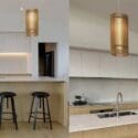This Beautiful Kitchen Featuring Our Long IO Pendants: Storey Home Collection
